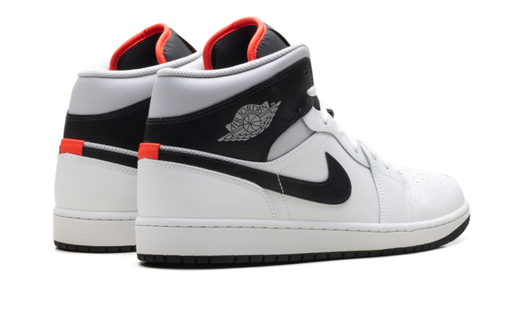 AJ 1 Mid "Neutral Grey / Infrared"
