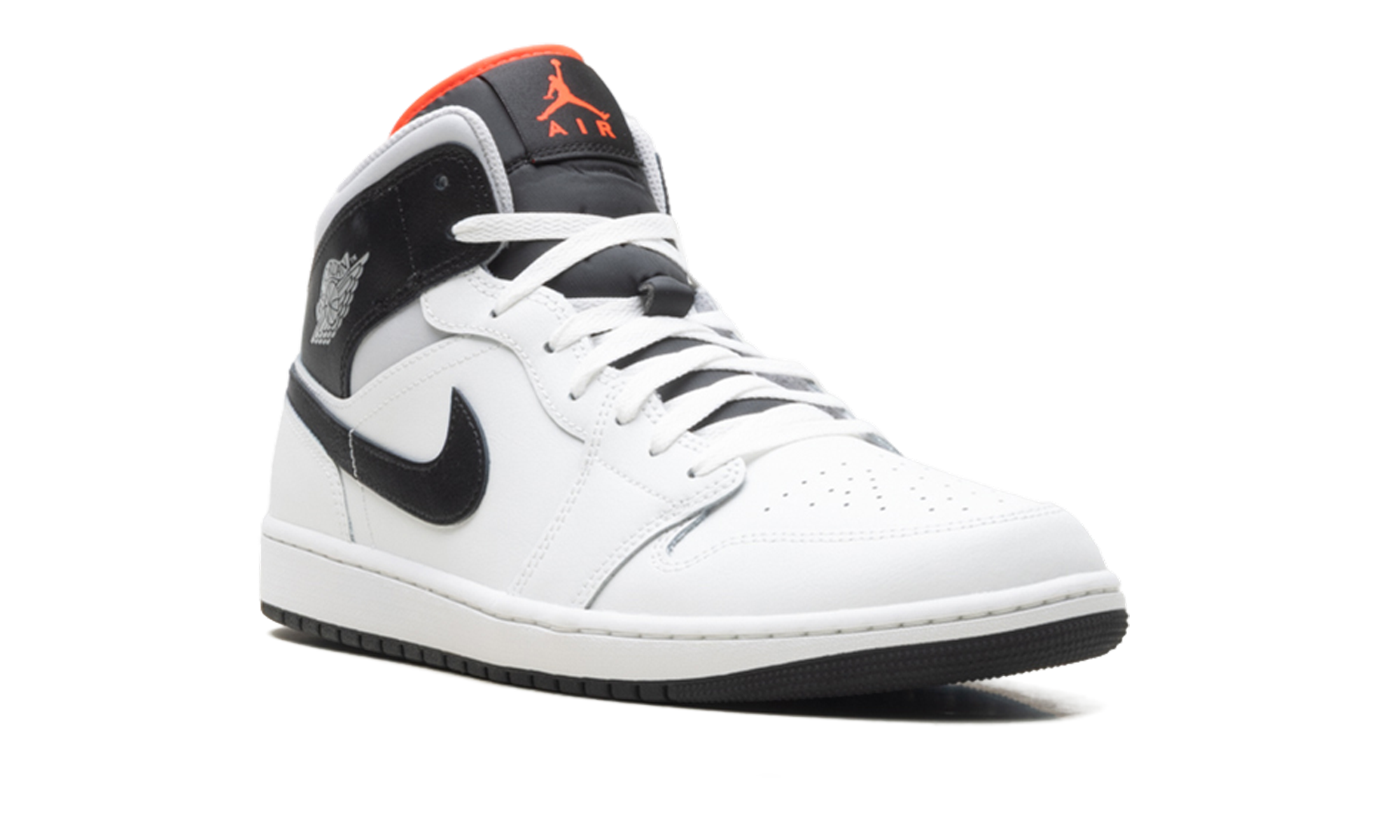 AJ 1 Mid "Neutral Grey / Infrared"