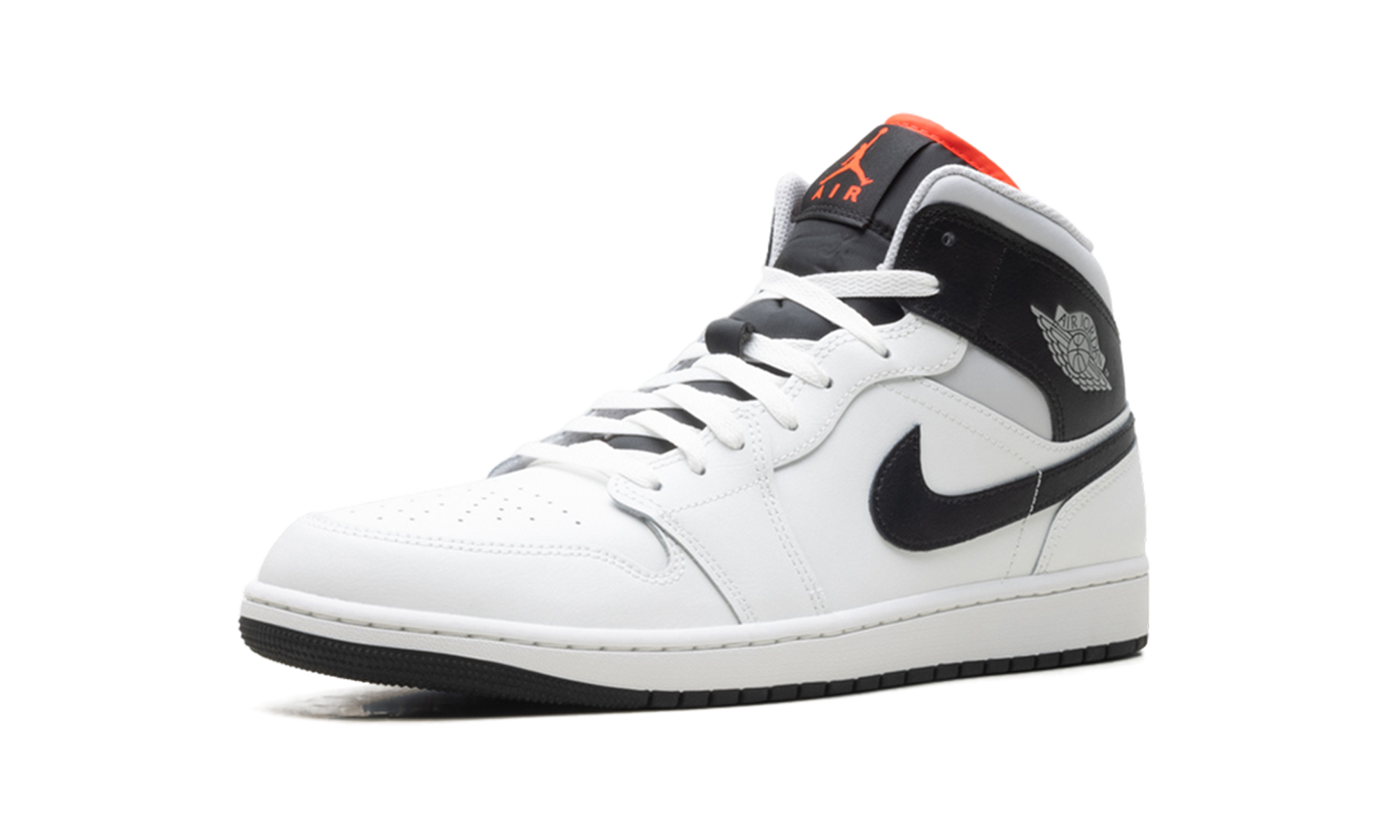 AJ 1 Mid "Neutral Grey / Infrared"