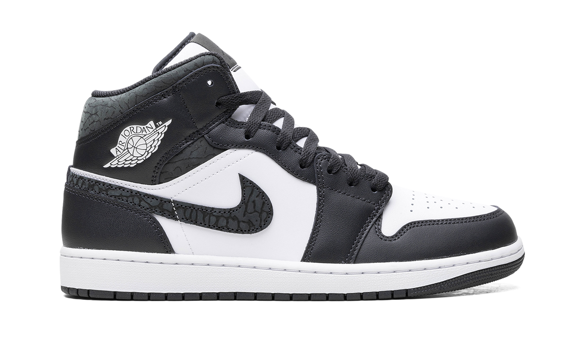 AJ 1 Mid "Panda Elephant"