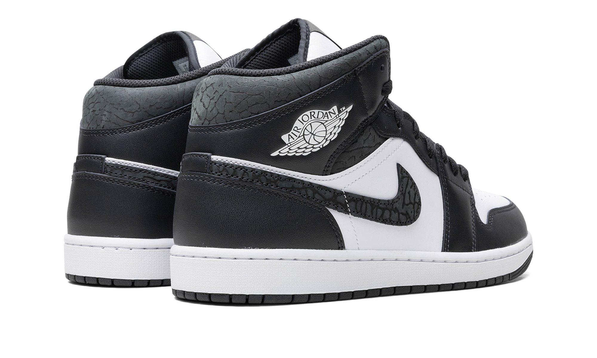 AJ 1 Mid "Panda Elephant"