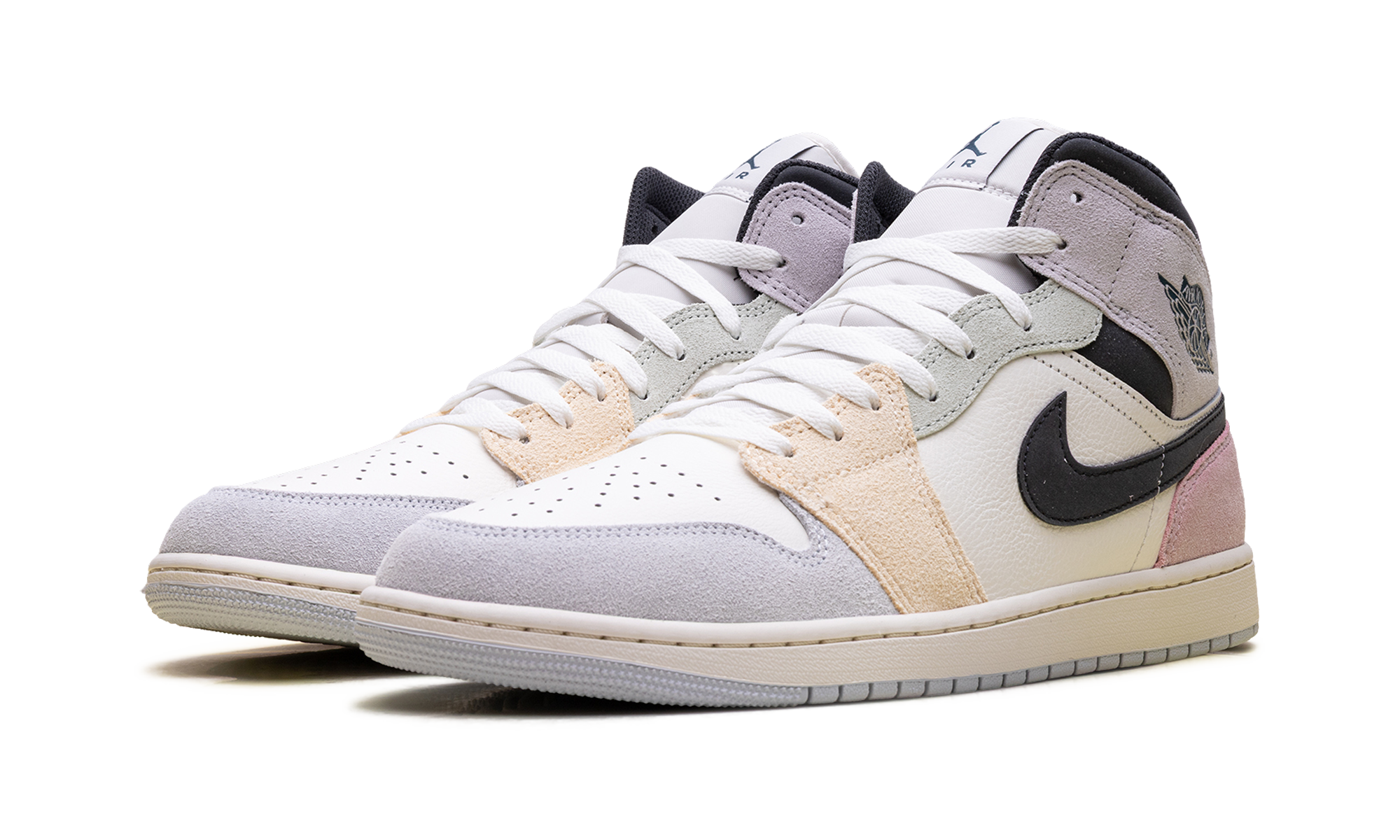 AJ 1 Mid "Sail / Anthracite-jade Aura-iced Jade"
