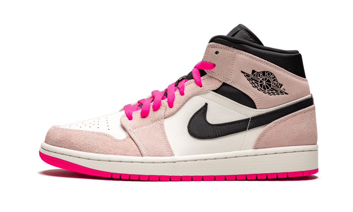 AJ 1 Mid Se "Crimson Tint/hyper Pink"
