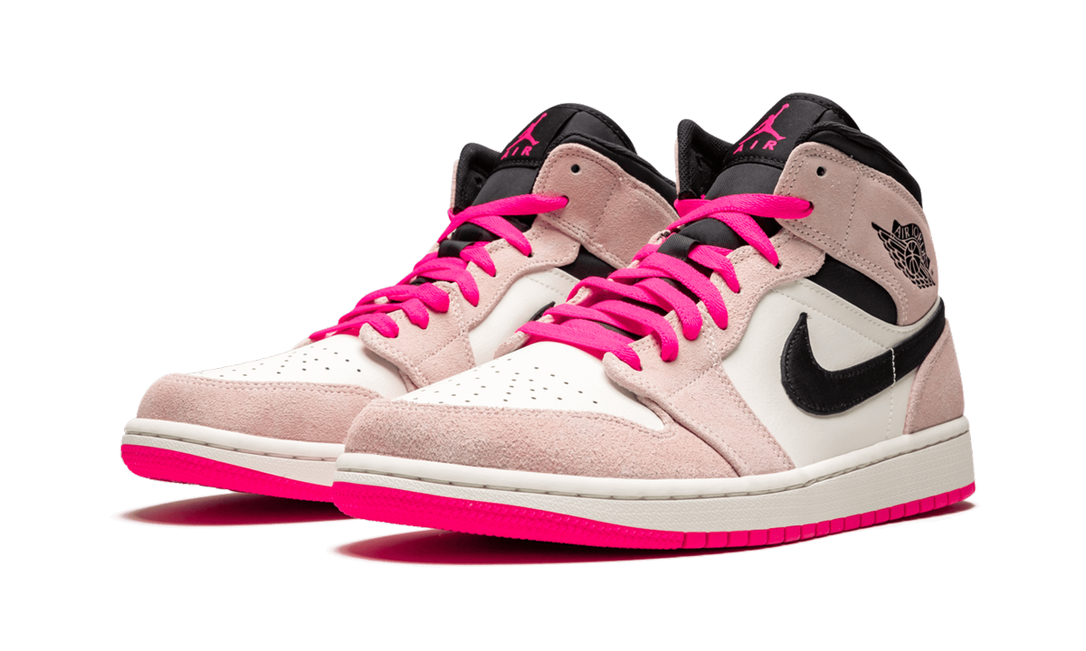 AJ 1 Mid Se "Crimson Tint/hyper Pink"