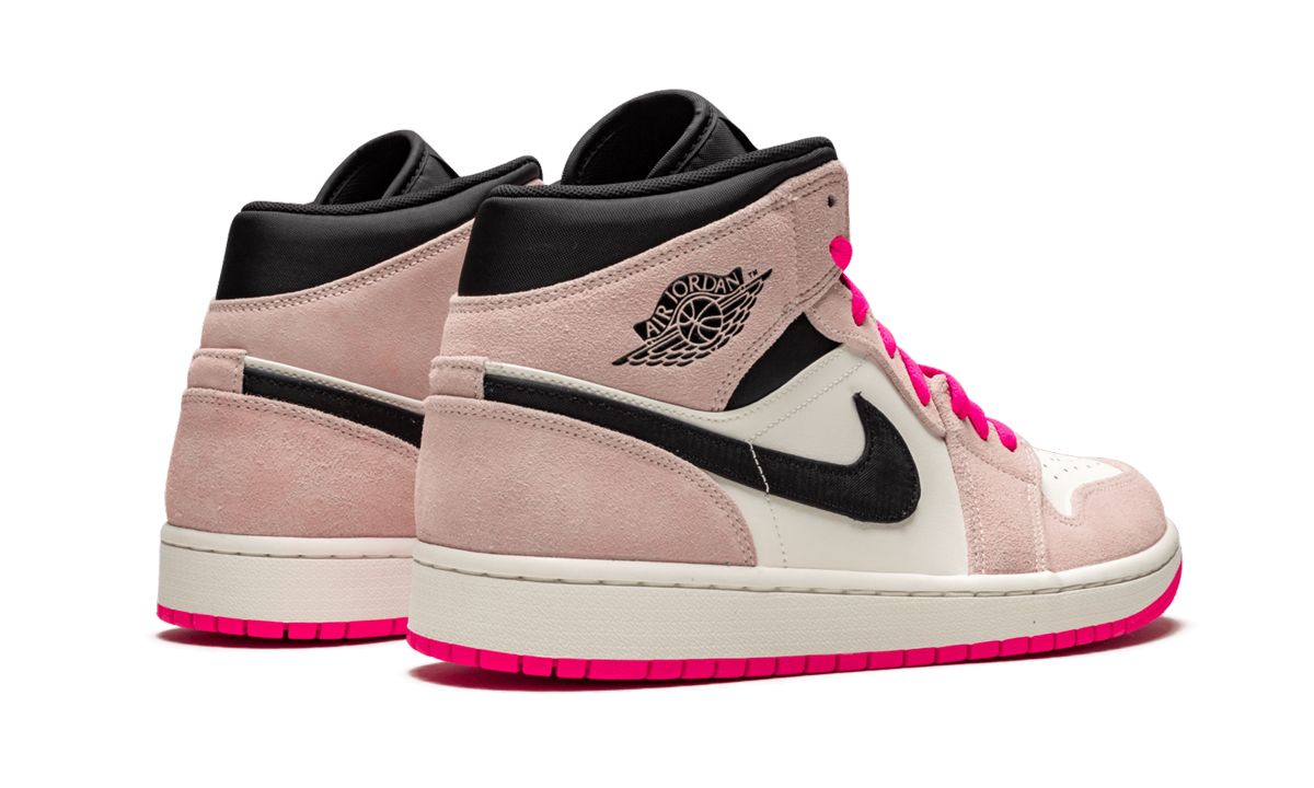 AJ 1 Mid Se "Crimson Tint/hyper Pink"
