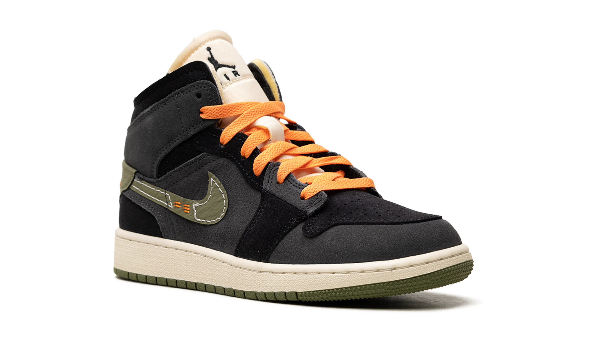 AJ 1 Mid Se GS "Craft Anthracite Light Olive"
