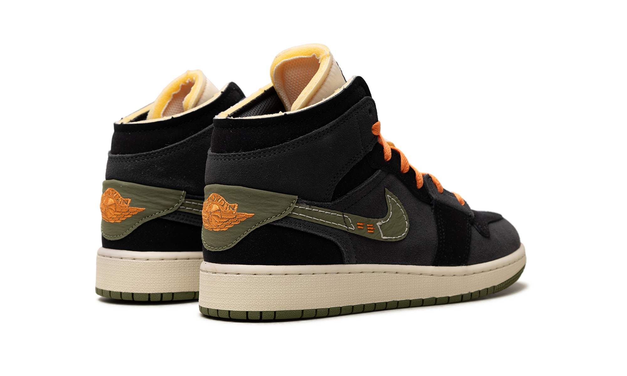 AJ 1 Mid Se GS "Craft Anthracite Light Olive"