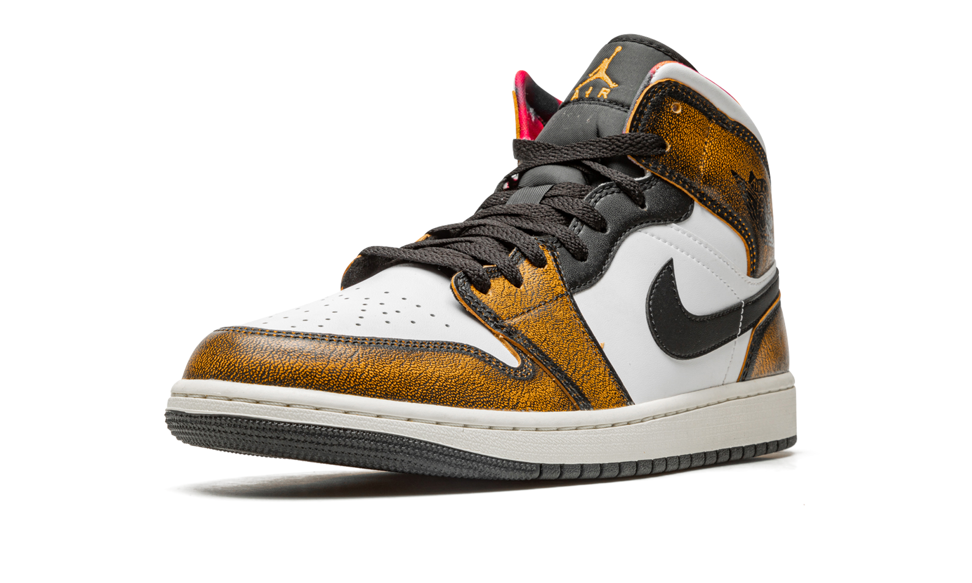 AJ 1 Mid Se "Orange Wear Away"