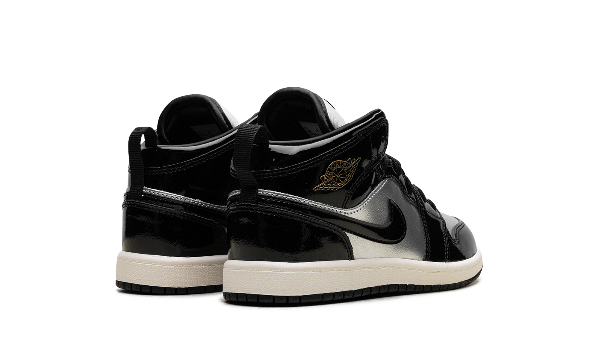 AJ 1 Mid Se Ps "Black Metallic Silver Sail Metallic Gold"