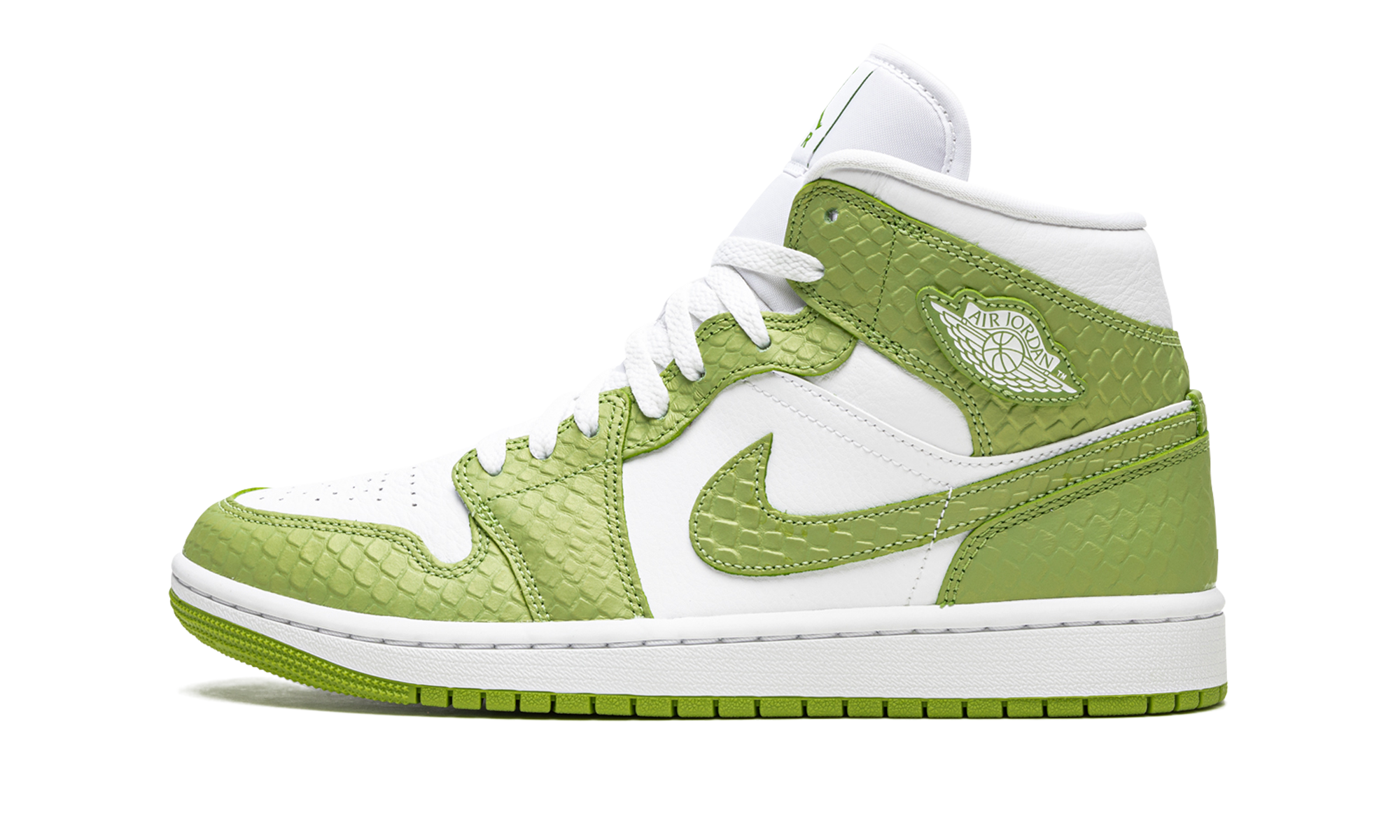 AJ 1 Mid Se Women "Green Python"