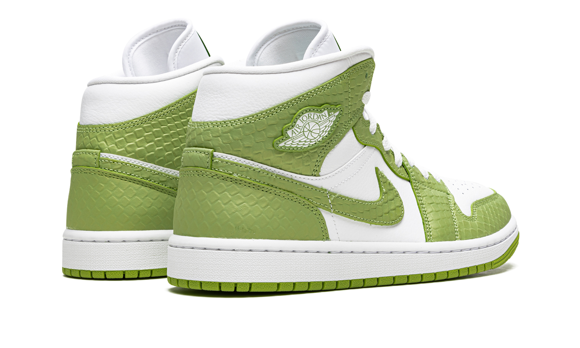 AJ 1 Mid Se Women "Green Python"
