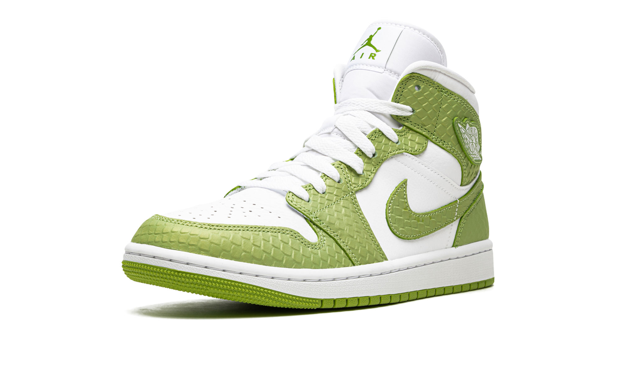 AJ 1 Mid Se Women "Green Python"