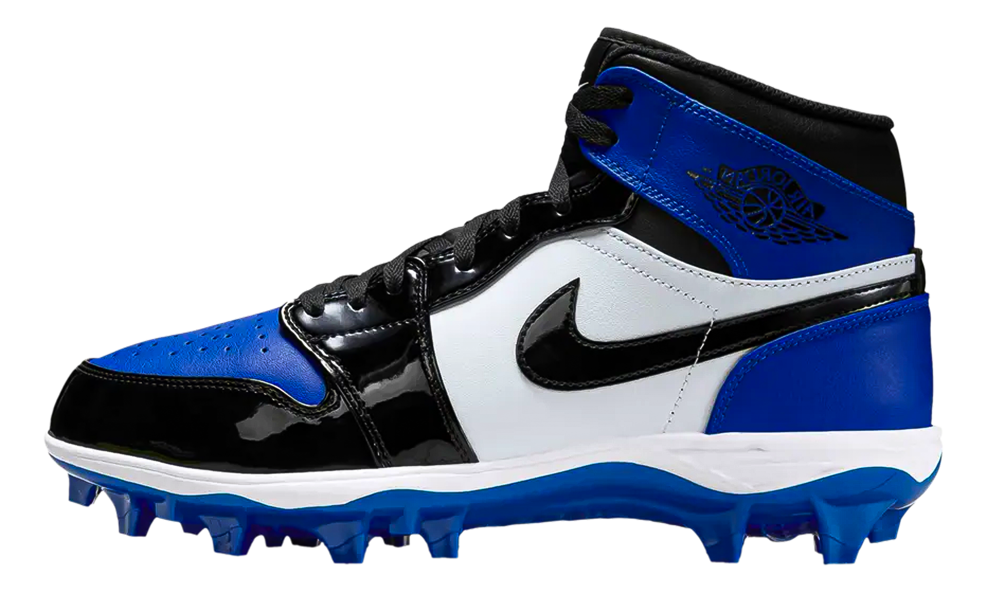 AJ 1 Mid TD Cleat "Game Royal Patent"