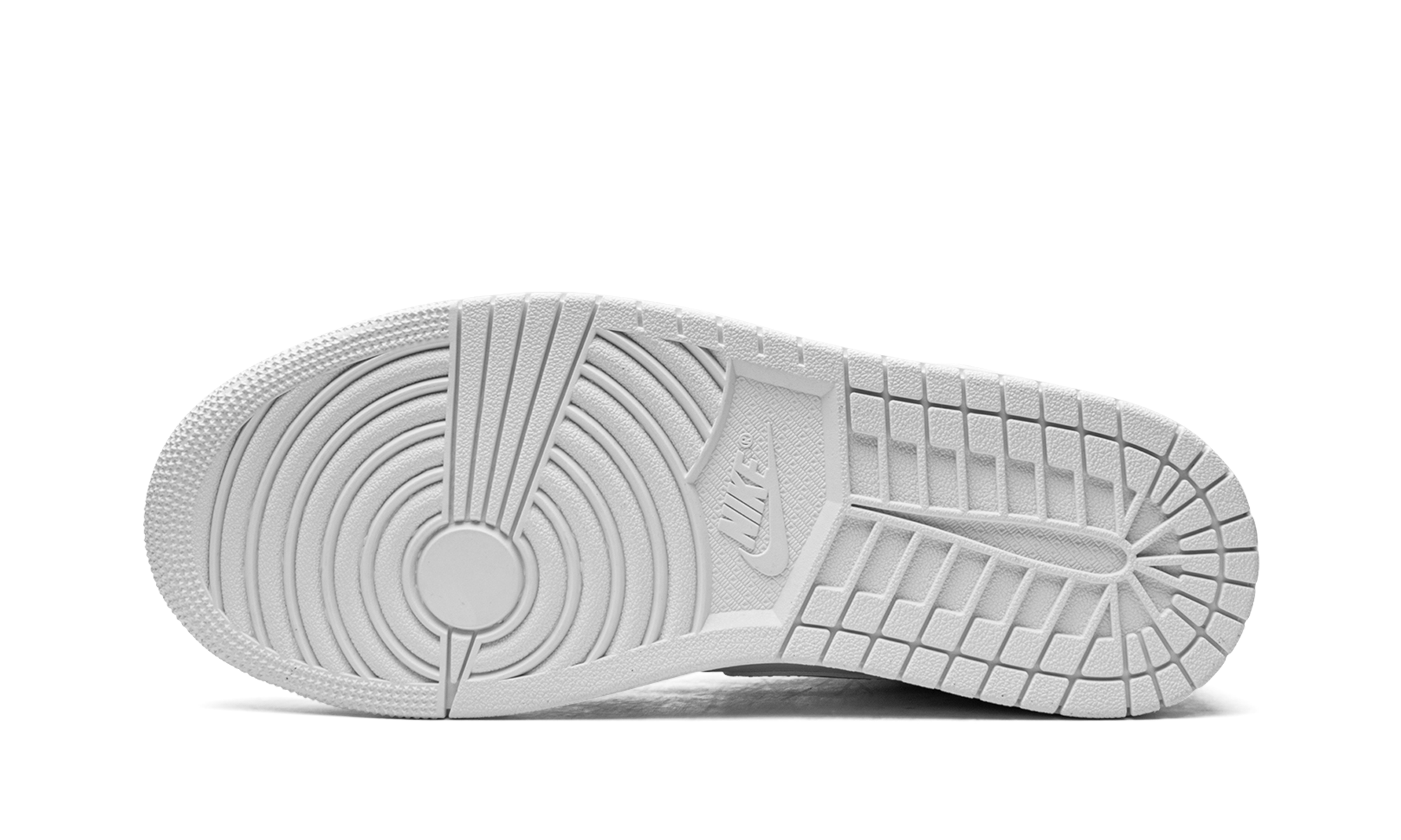 AJ 1 Mid "Triple White"