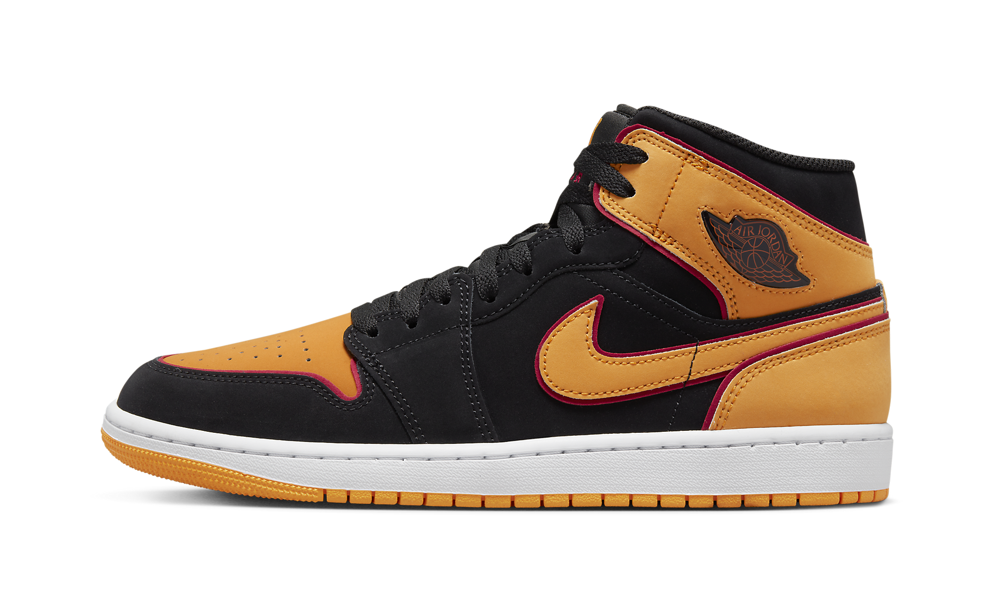 AJ 1 Mid "Vivid Orange"