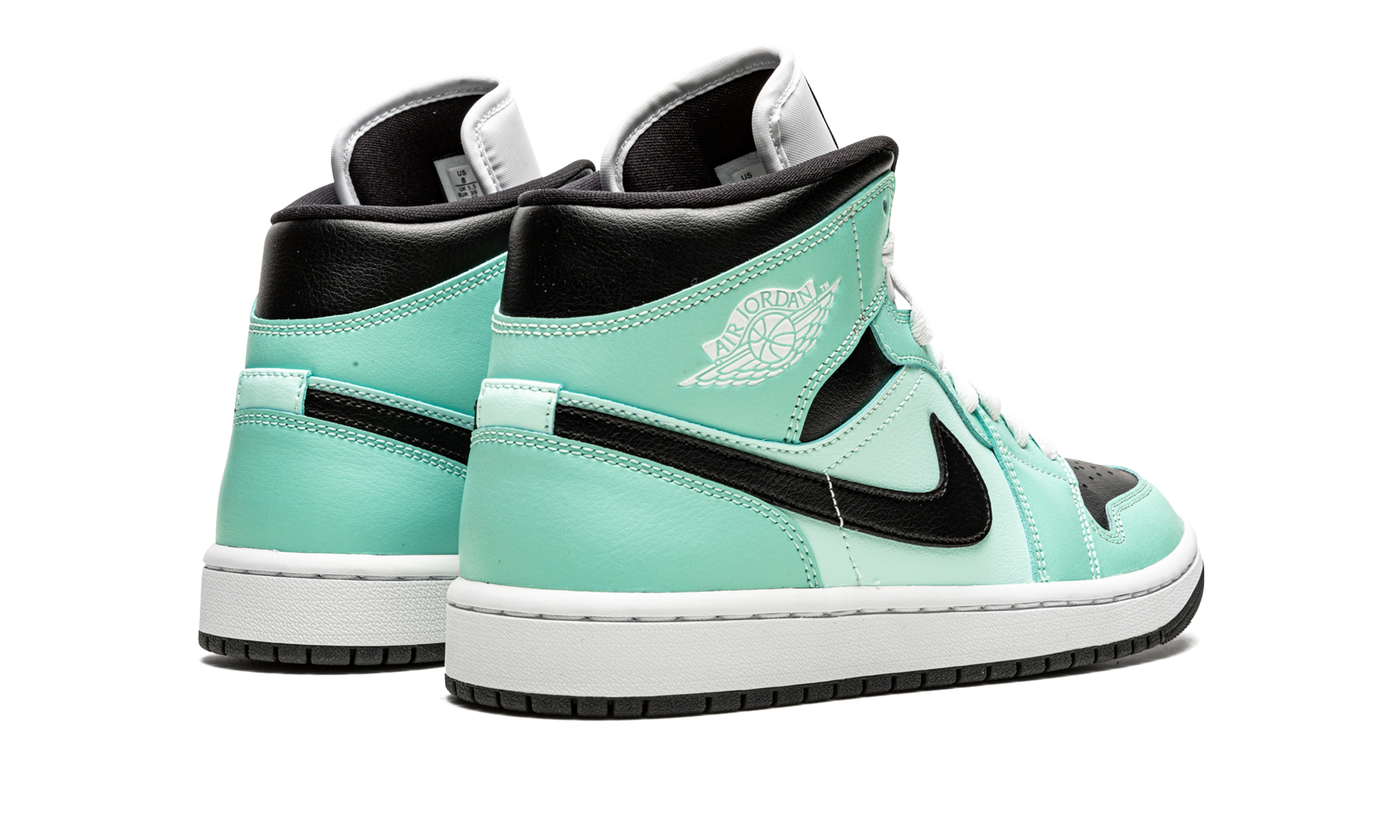 AJ 1 Mid Women "Aqua Black"