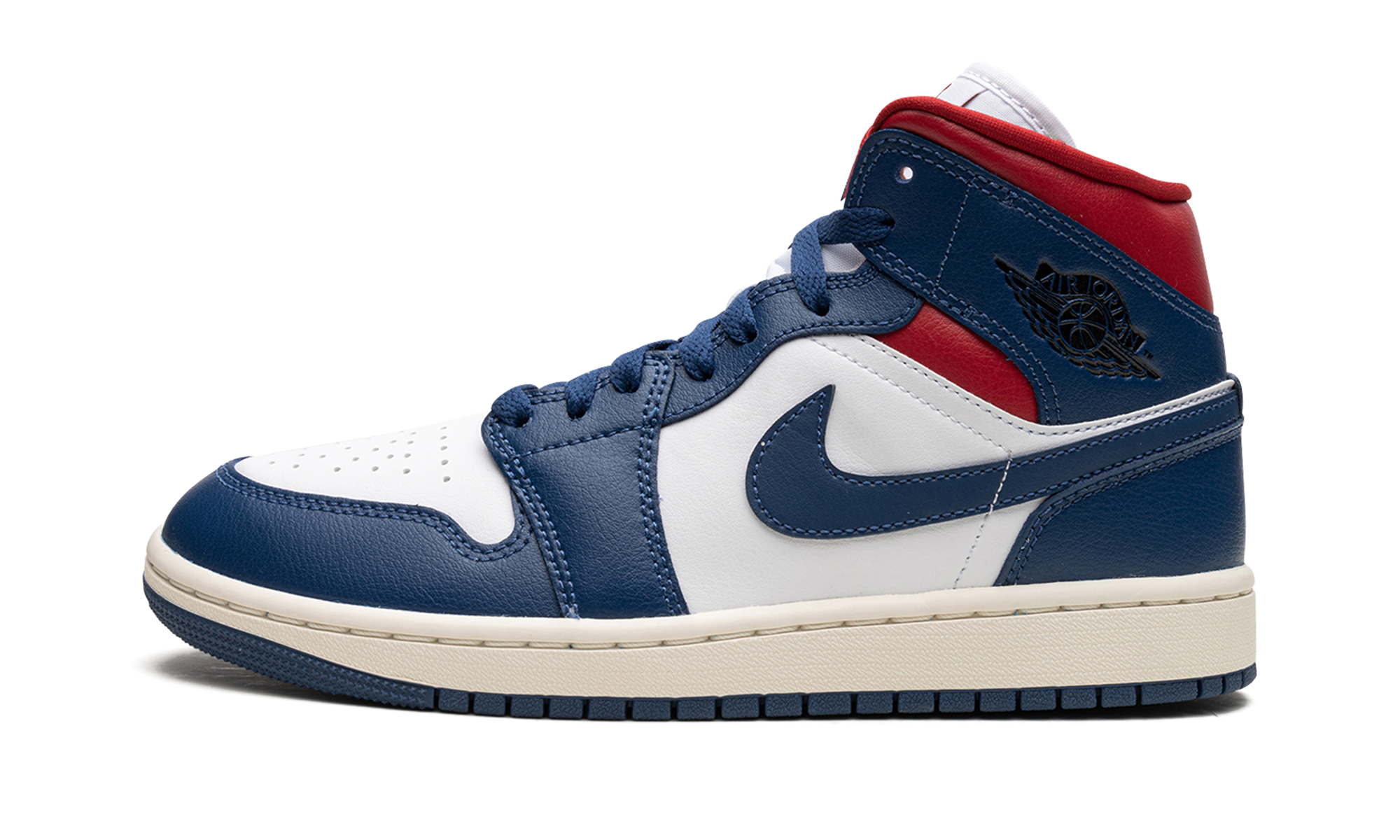 AJ 1 Mid Women "Blue / Red"
