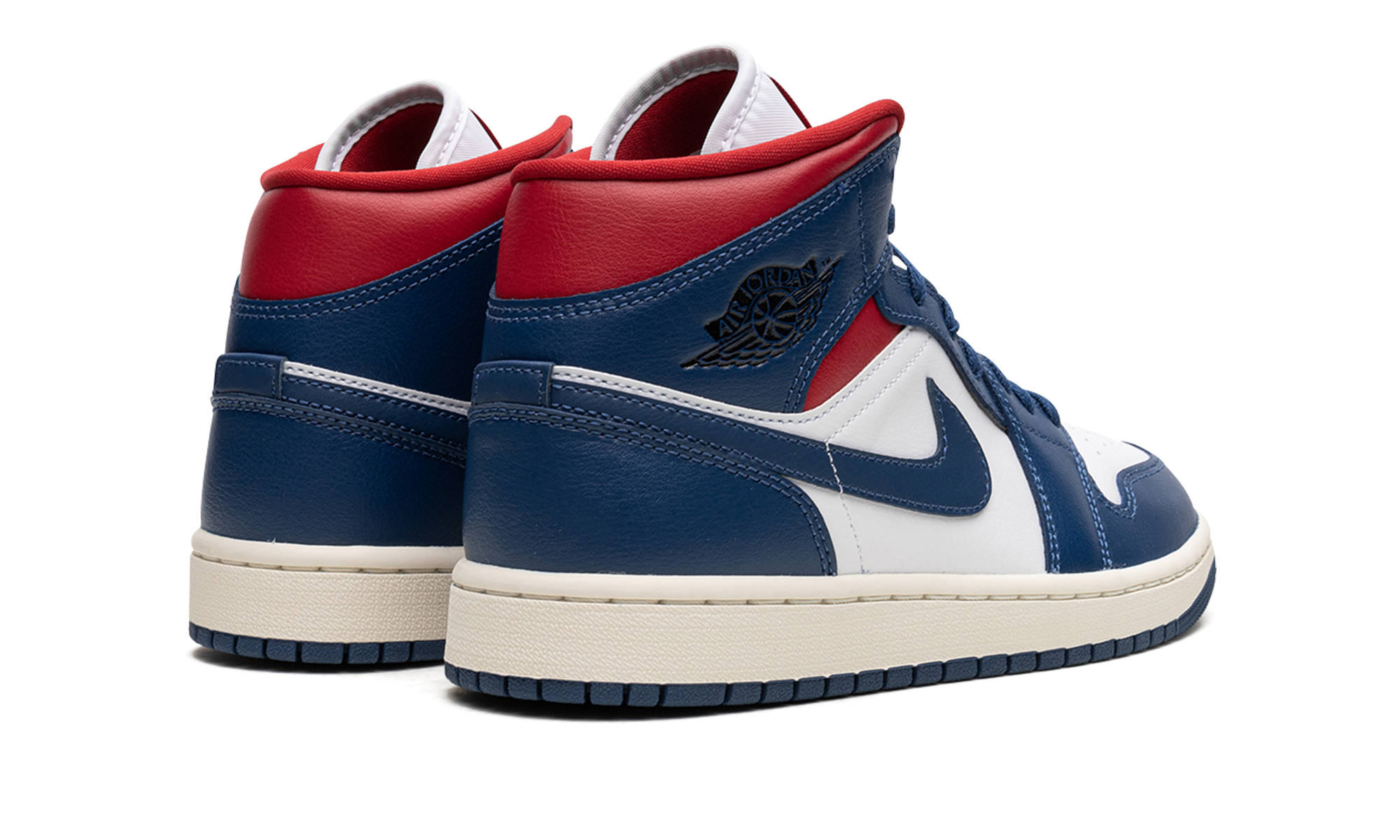 AJ 1 Mid Women "Blue / Red"