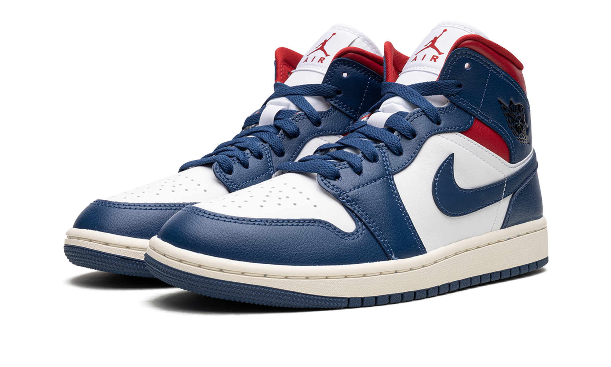 AJ 1 Mid Women "Blue / Red"
