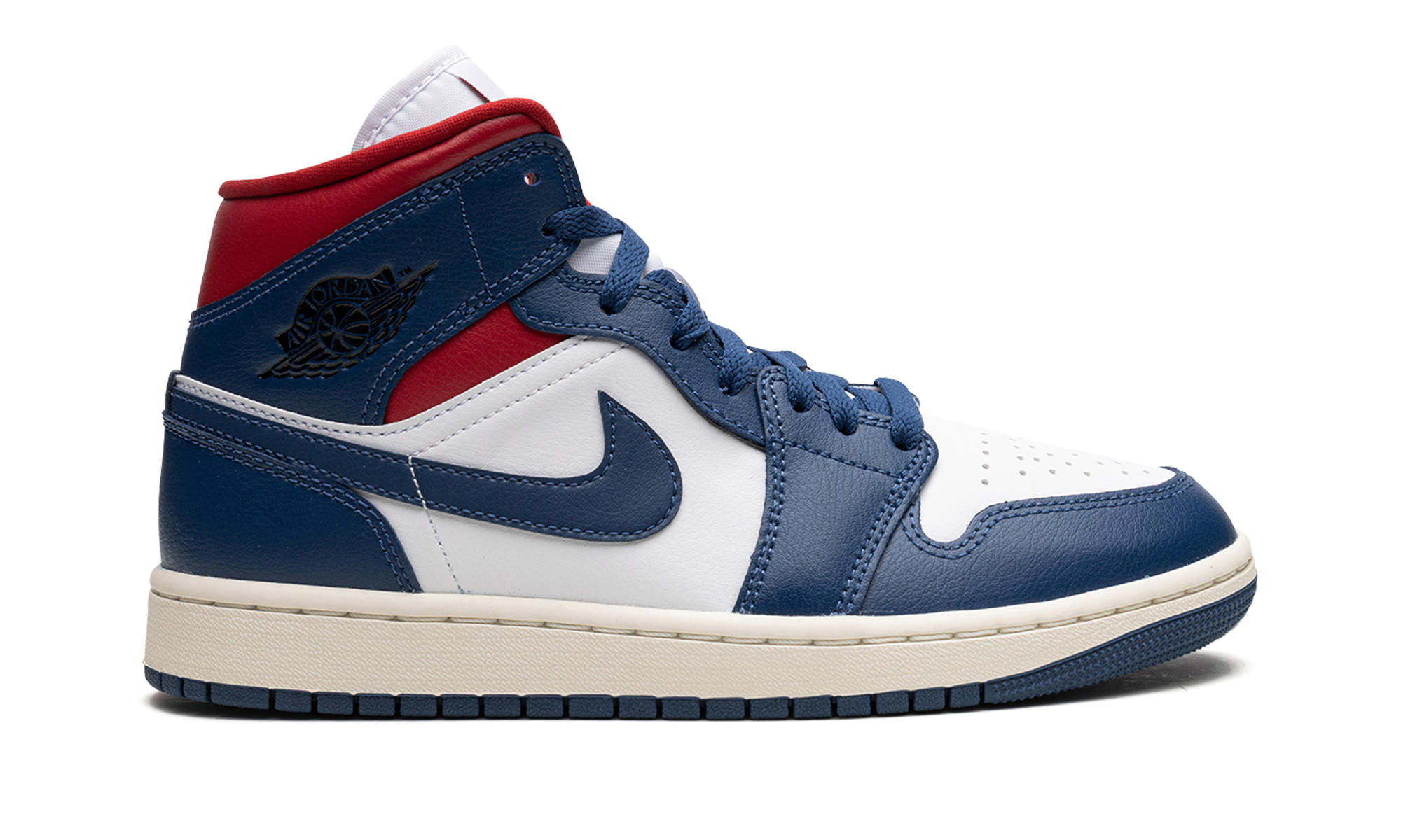 AJ 1 Mid Women "Blue / Red"
