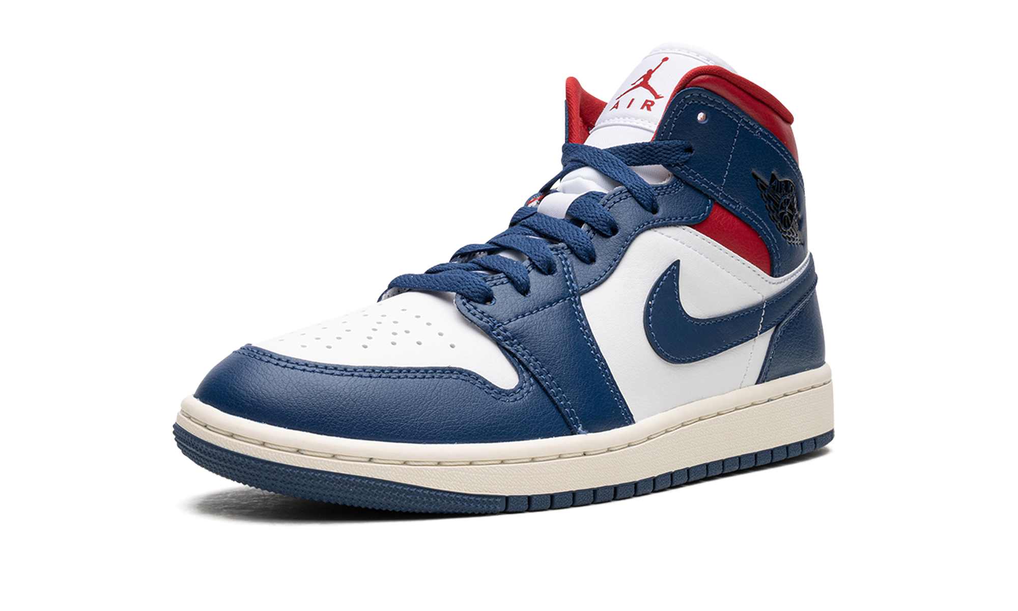 AJ 1 Mid Women "Blue / Red"