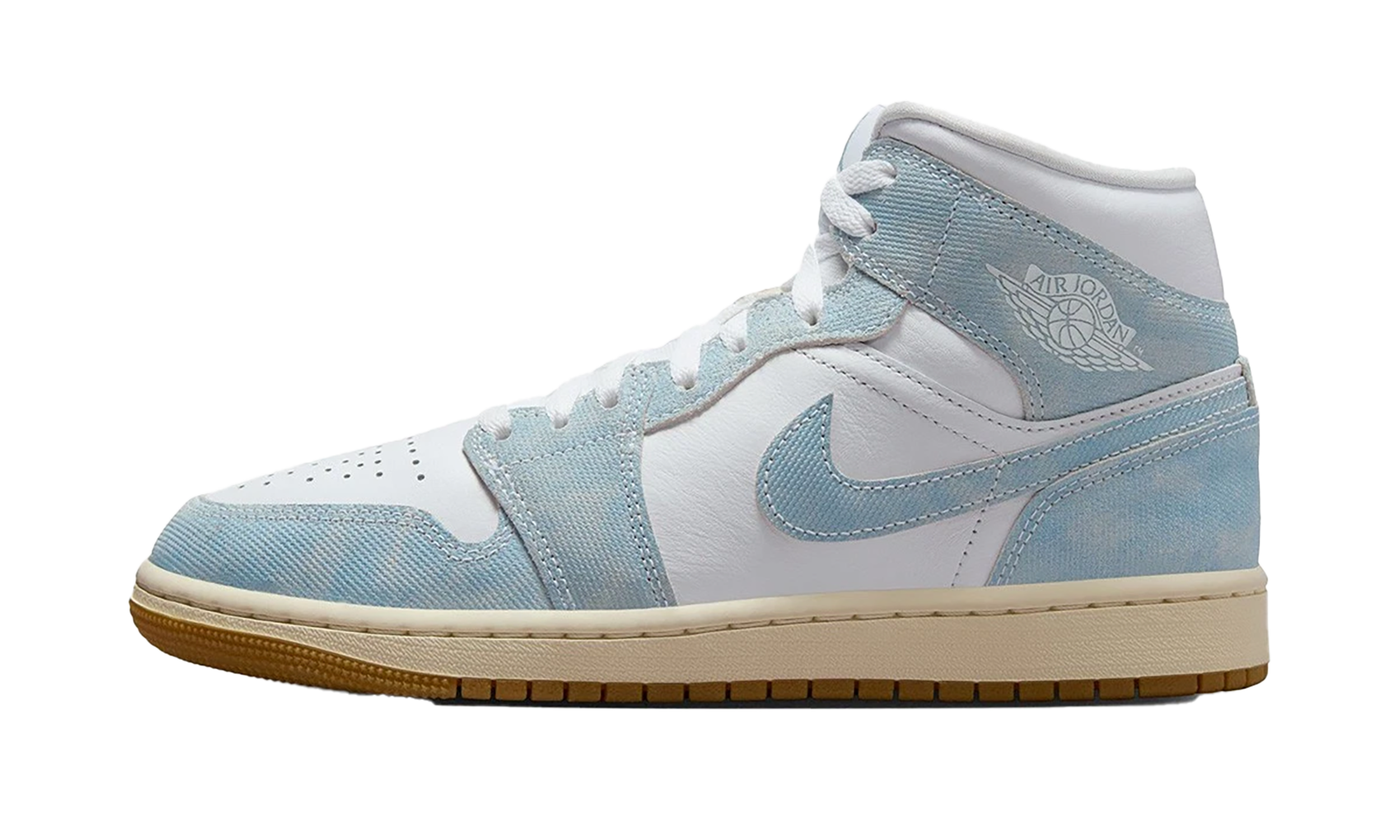 AJ 1 Mid Women "Denim Gum"