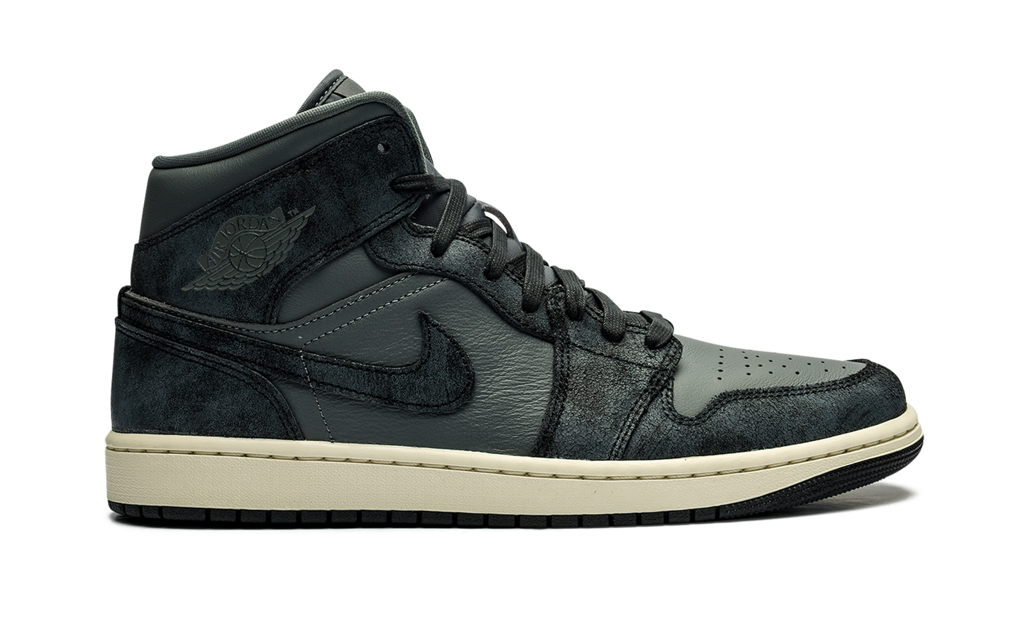 AJ 1 Mid Women "Distressed Smoke Grey"