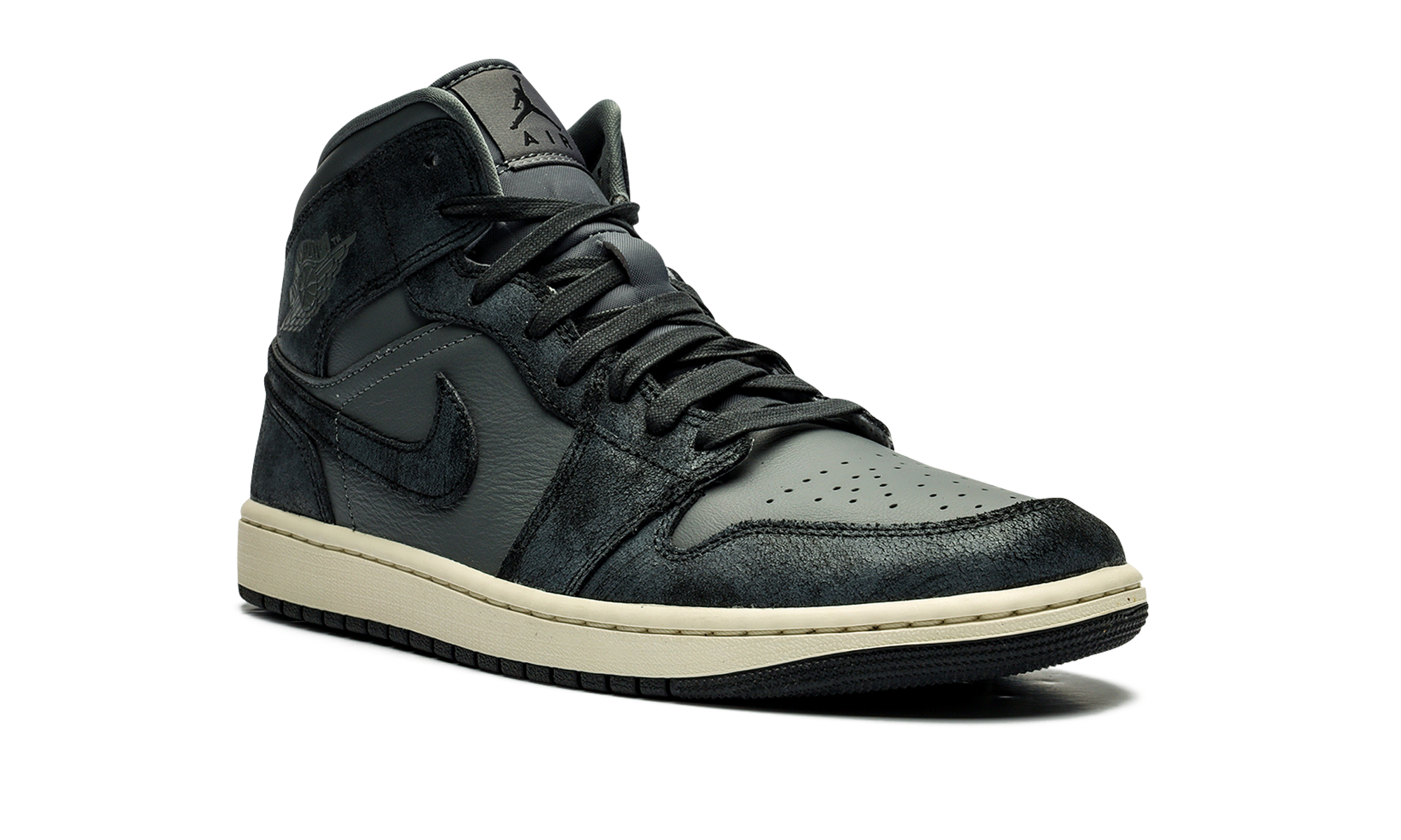 AJ 1 Mid Women "Distressed Smoke Grey"