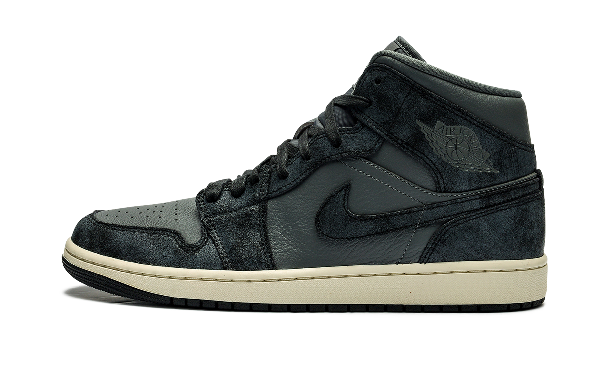 AJ 1 Mid Women "Distressed Smoke Grey"