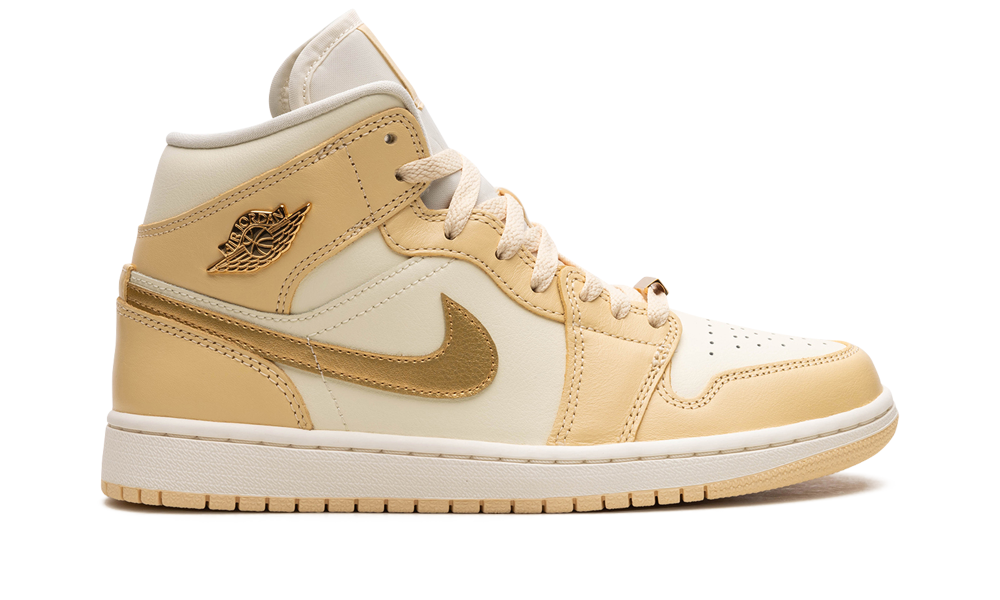 AJ 1 Mid Women "Pale Vanilla"