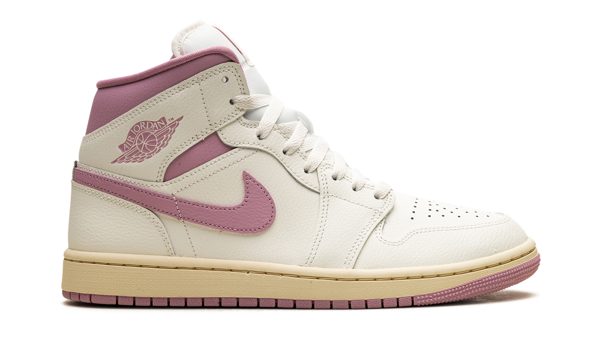AJ 1 Mid Women "Sail Pink Coconut Milk"