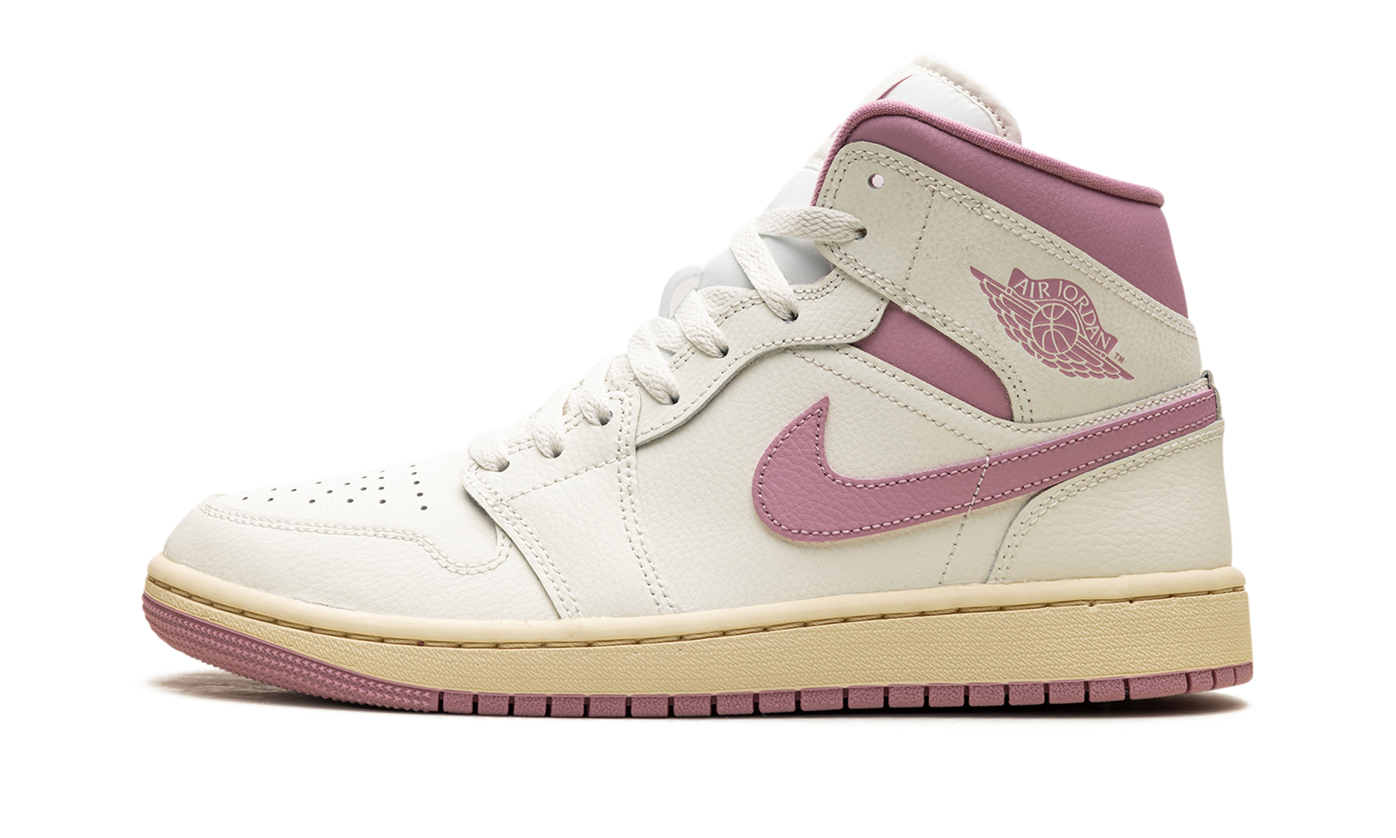 AJ 1 Mid Women "Sail Pink Coconut Milk"