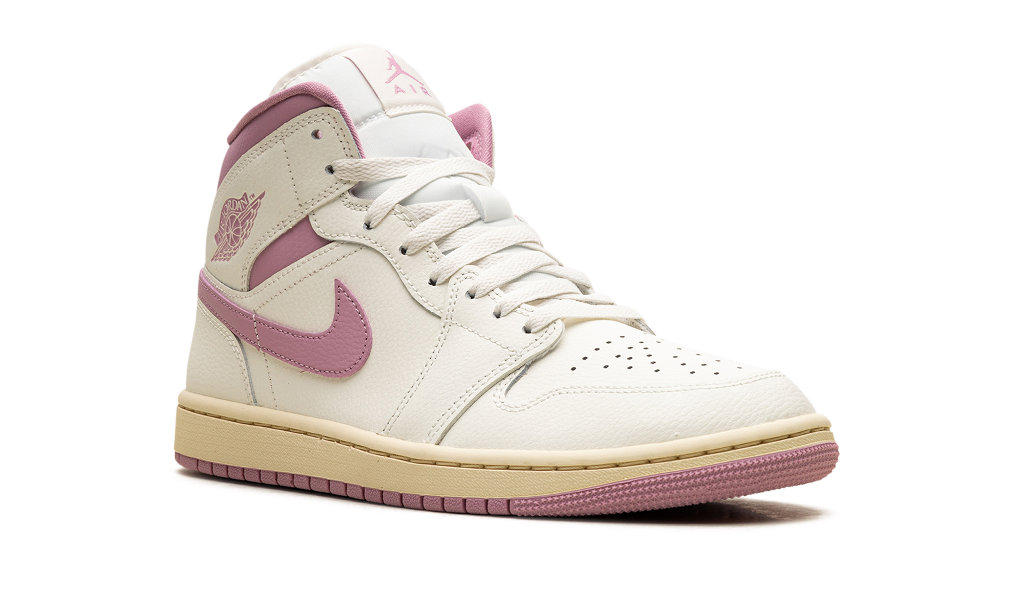 AJ 1 Mid Women "Sail Pink Coconut Milk"