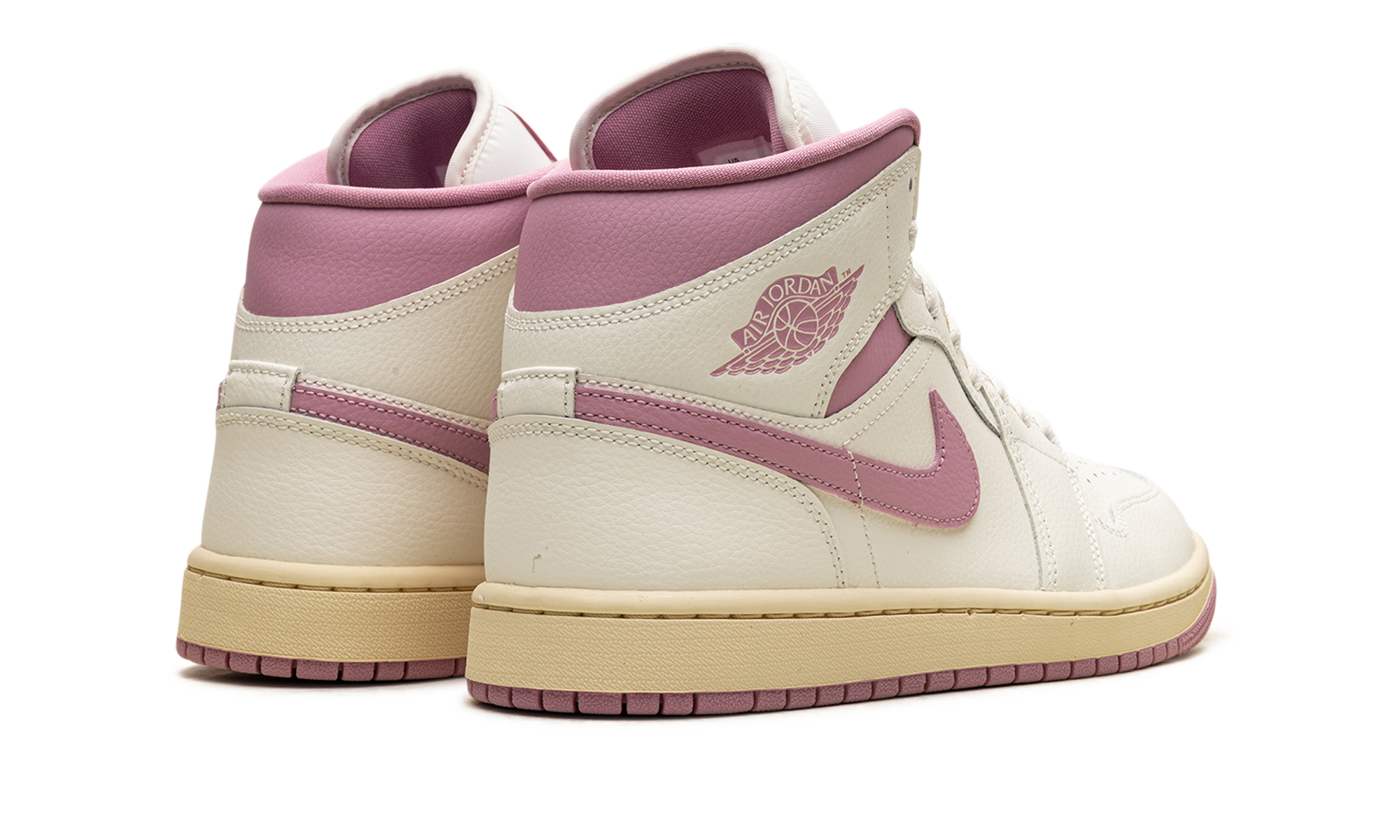 AJ 1 Mid Women "Sail Pink Coconut Milk"