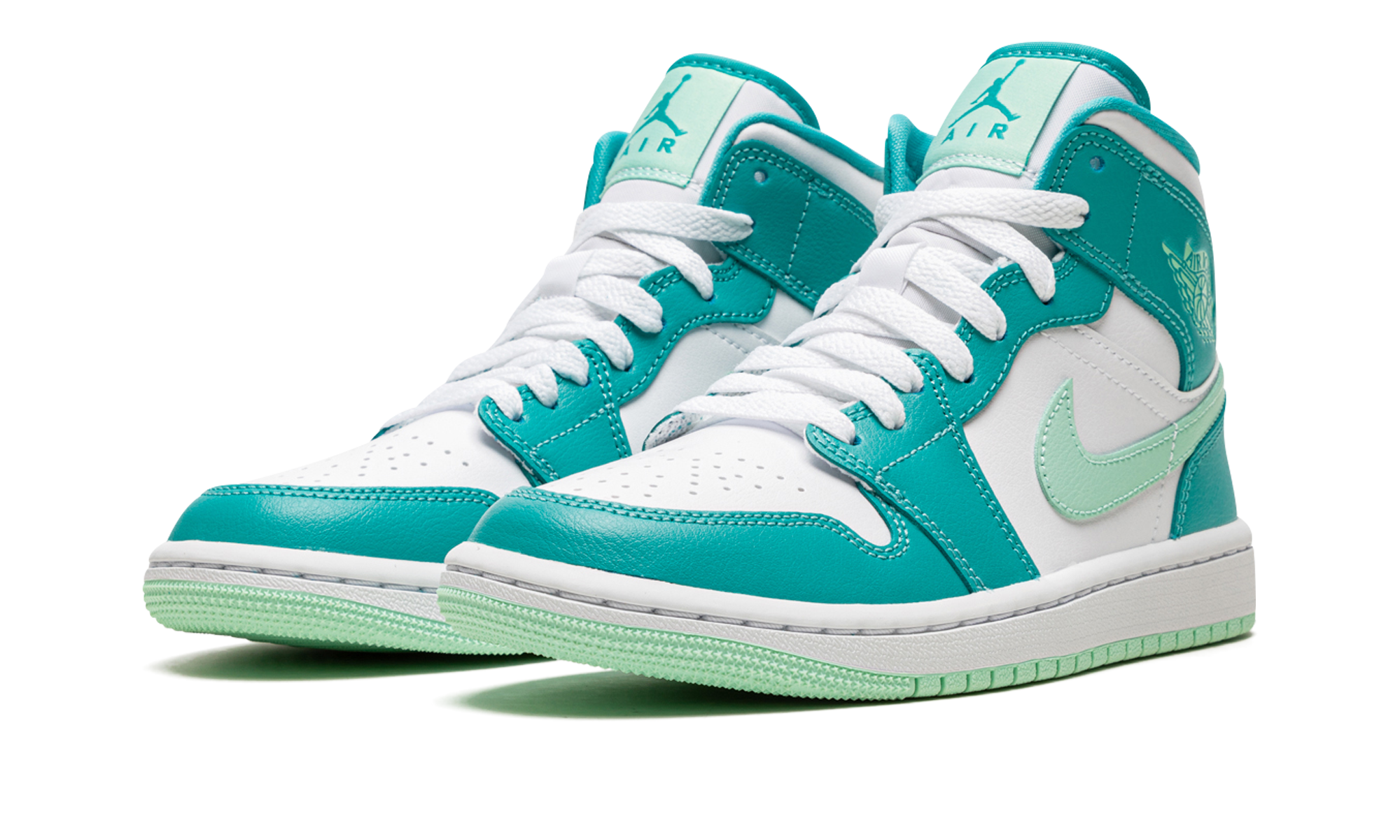 AJ 1 Mid Women "Washed Teal"