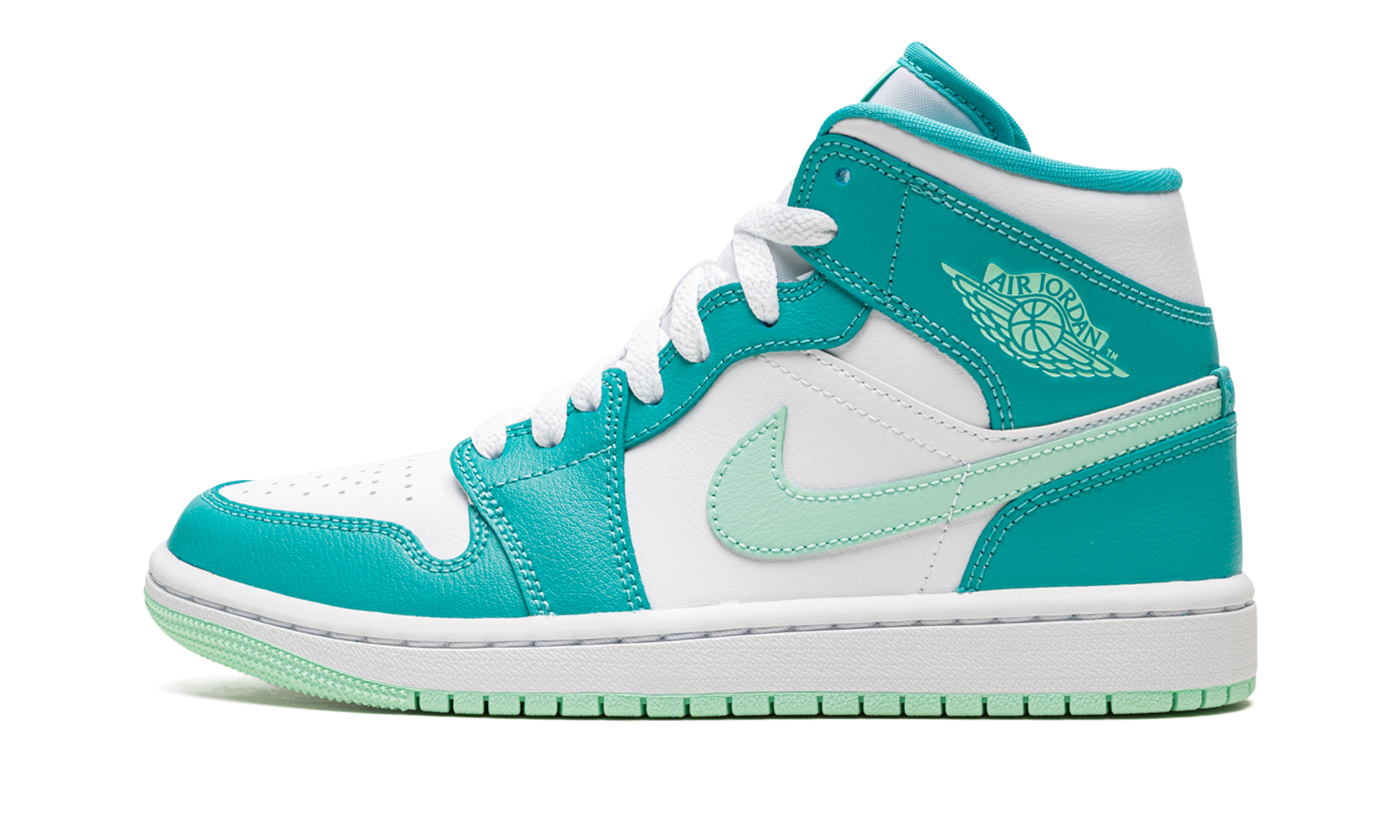 AJ 1 Mid Women "Washed Teal"