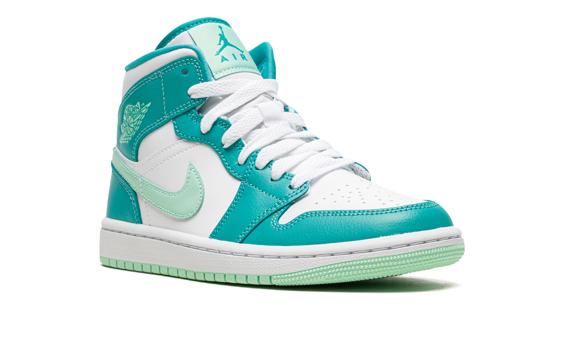 AJ 1 Mid Women "Washed Teal"