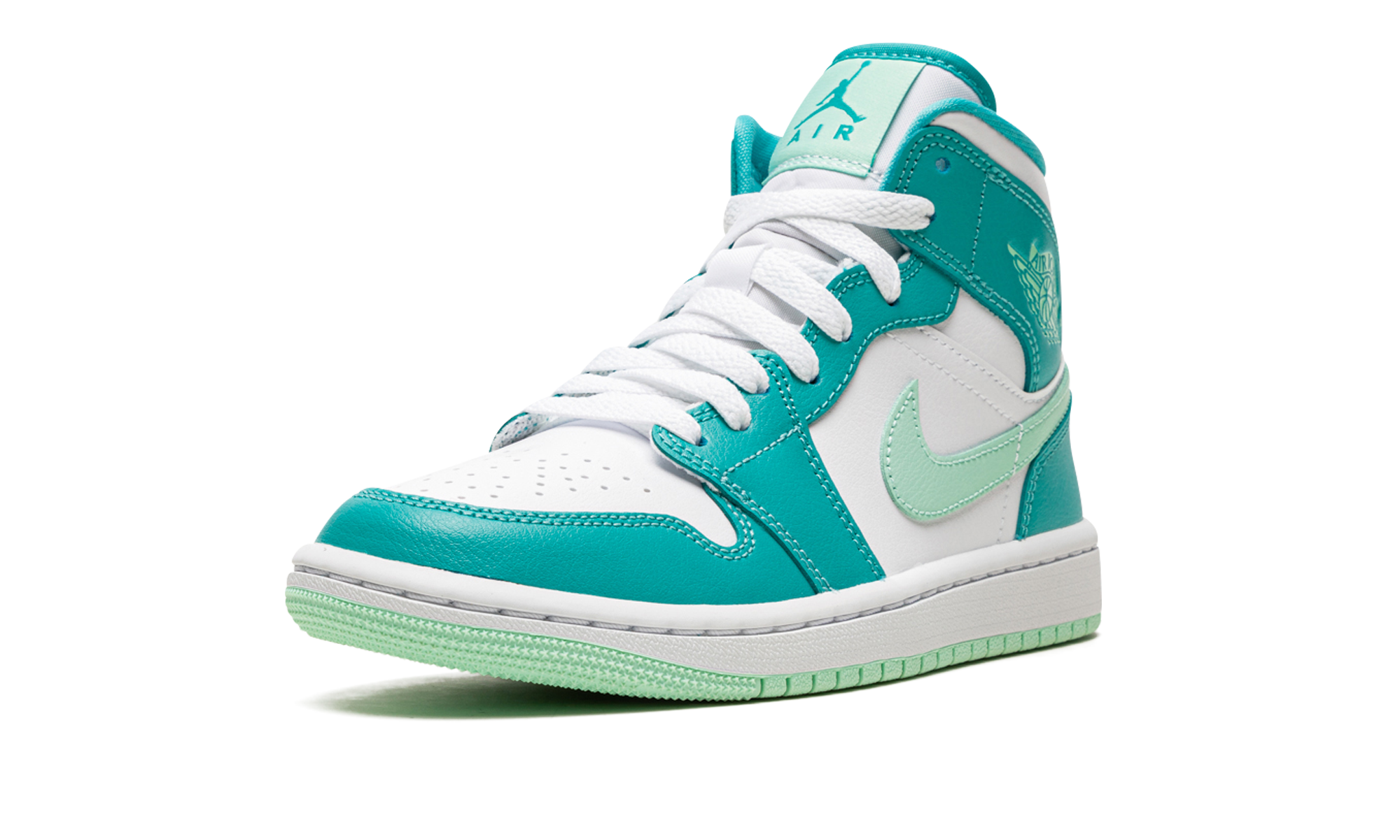 AJ 1 Mid Women "Washed Teal"