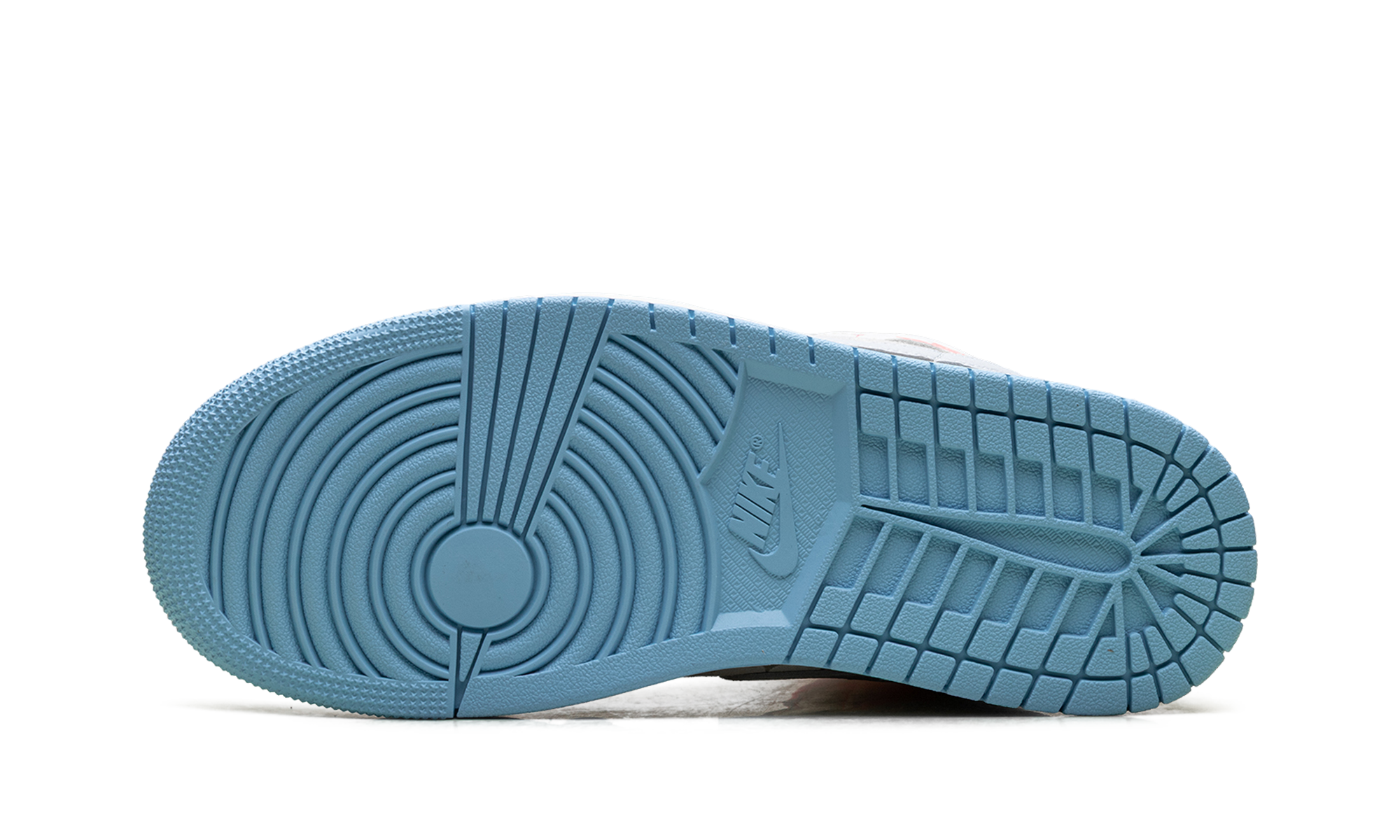 AJ 1 Mid Women "White/light Blue/pink"