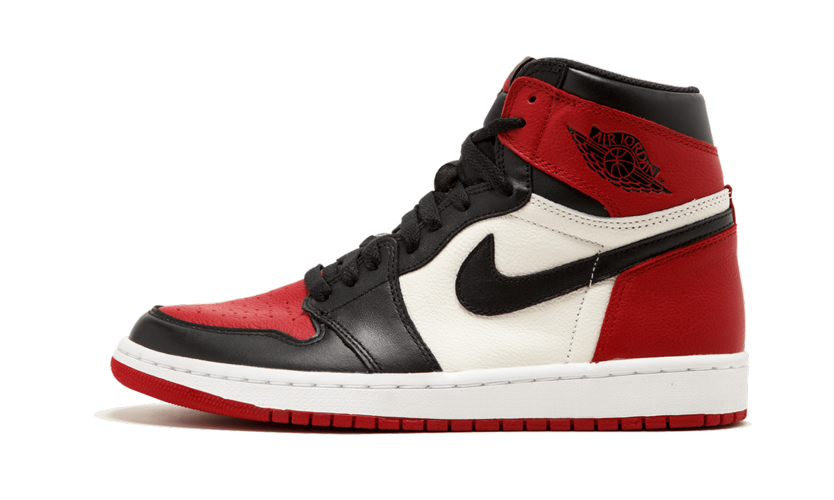 AJ 1 Retro High "Bred Toe"