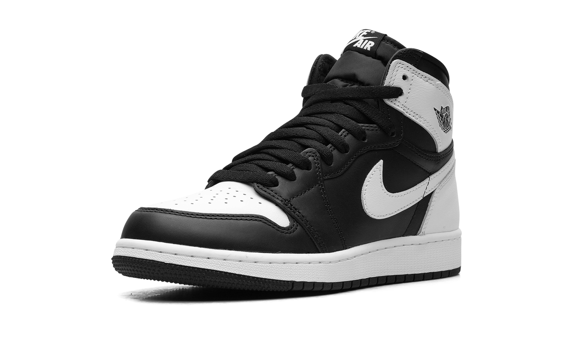 AJ 1 Retro High OG GS "Black/white/white"