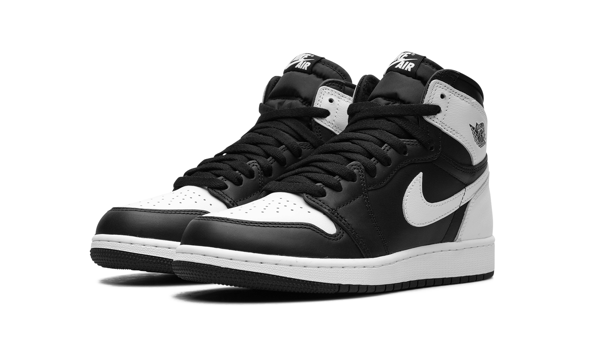 AJ 1 Retro High OG GS "Black/white/white"