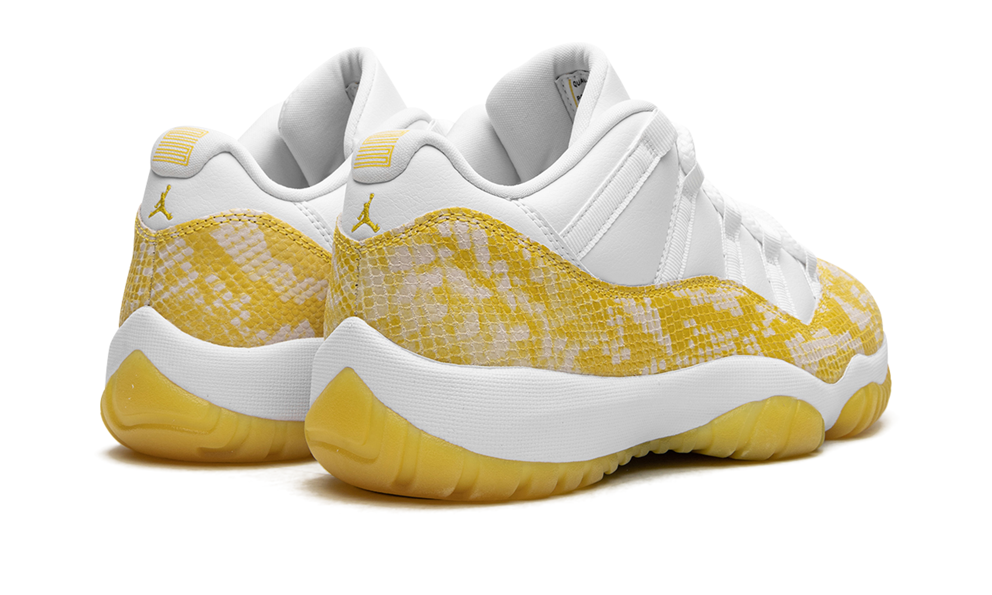 AJ 11 Low Women "Yellow Snakeskin"