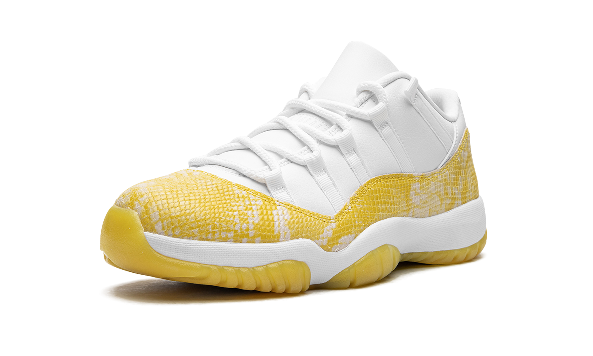 AJ 11 Low Women "Yellow Snakeskin"