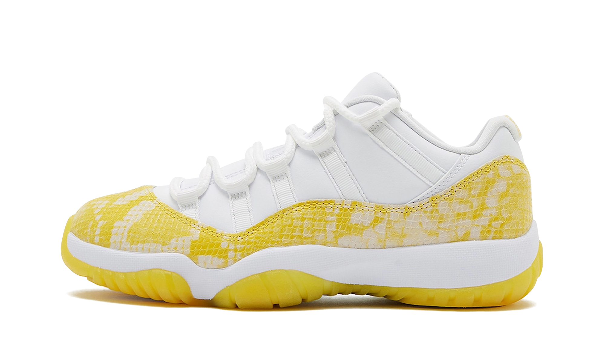 AJ 11 Low Women "Yellow Snakeskin"