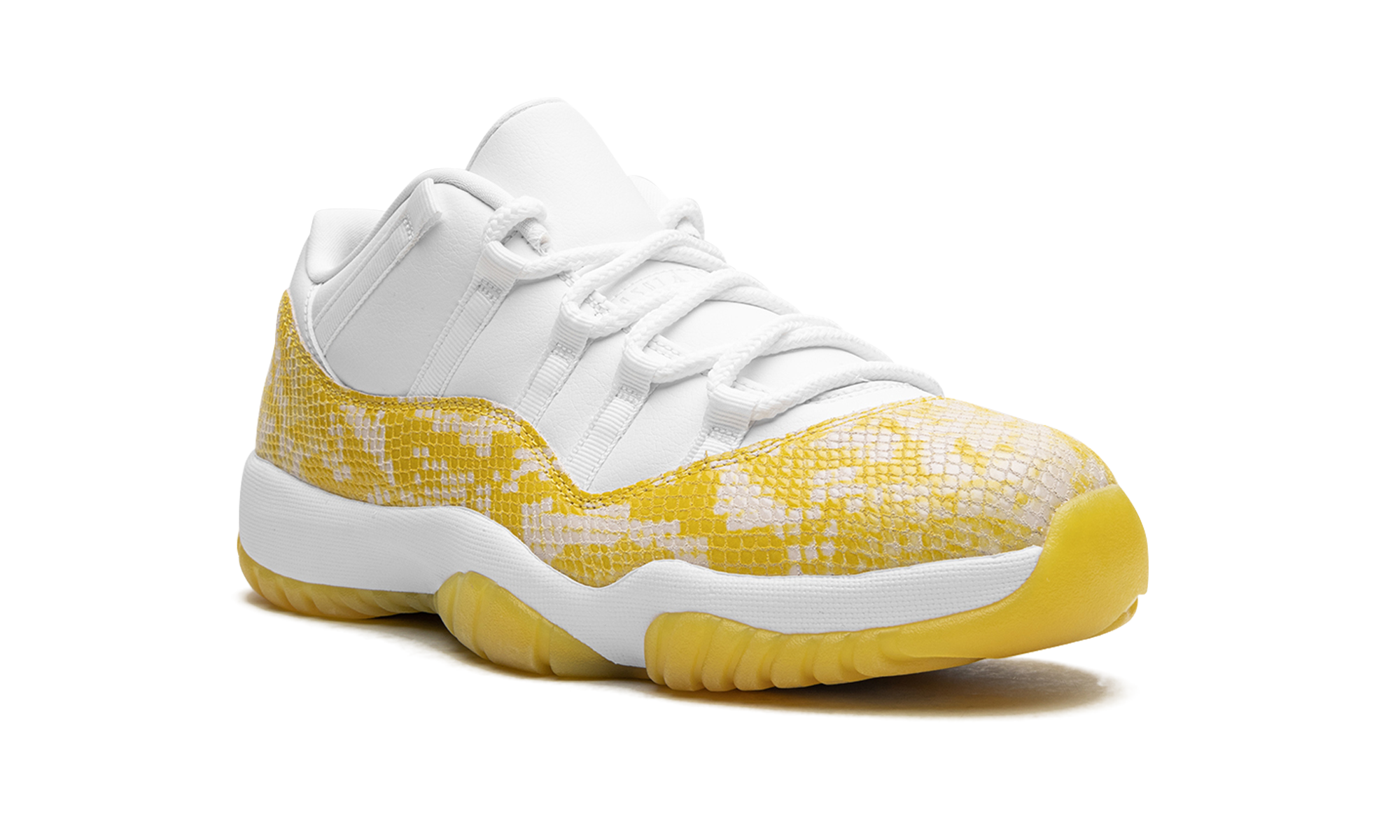 AJ 11 Low Women "Yellow Snakeskin"