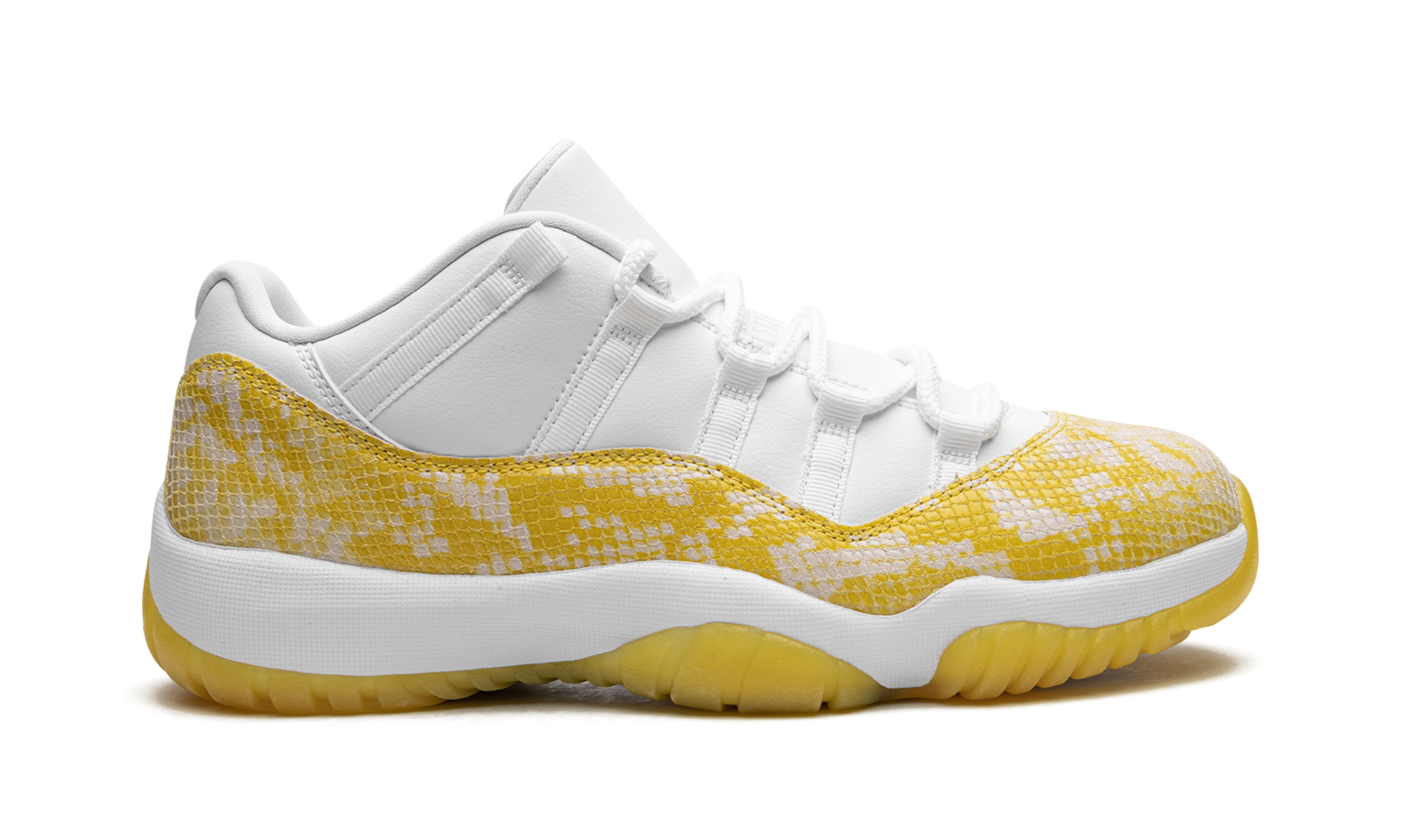 AJ 11 Low Women "Yellow Snakeskin"