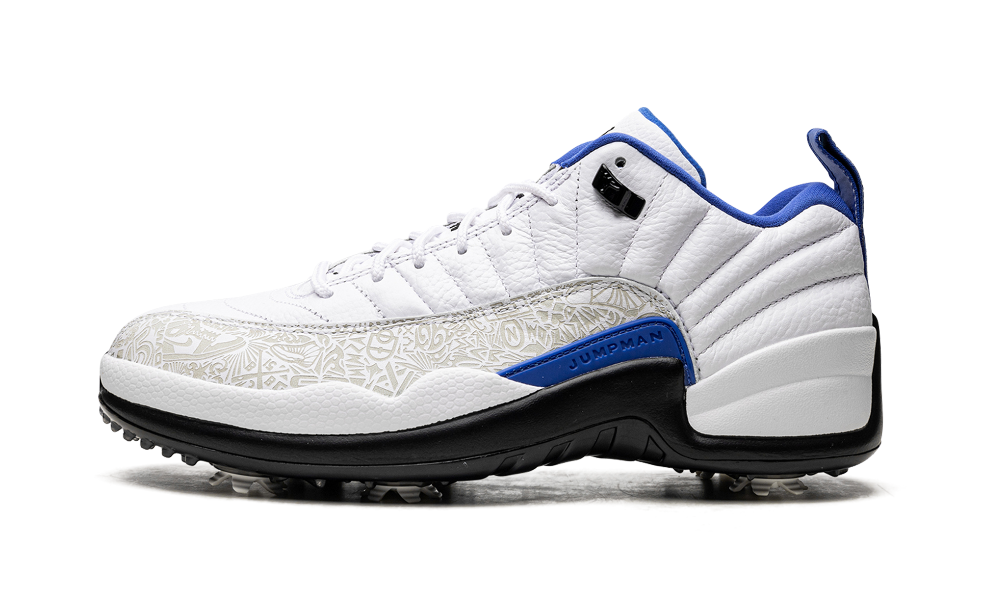 AJ 12 Retro Low Golf Nrg P22 "Laser Game Royal"