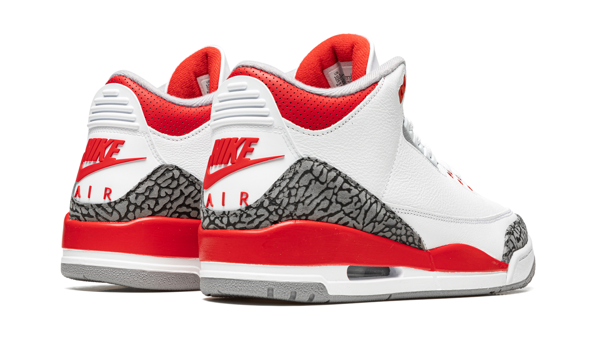 AJ 3 Retro "Fire Red 2022"