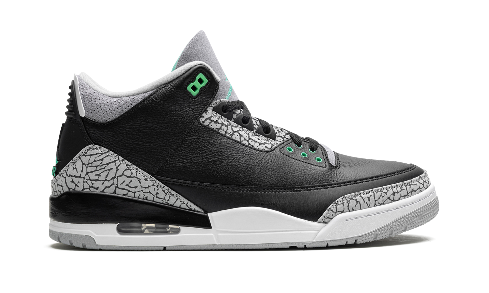 AJ 3 Retro "Green Glow"
